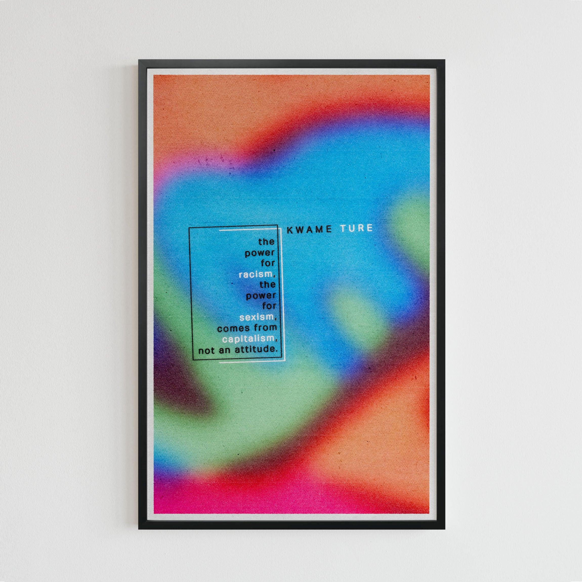 Kwame Ture quote(11 x 17 Poster print) - Color Collective Press
