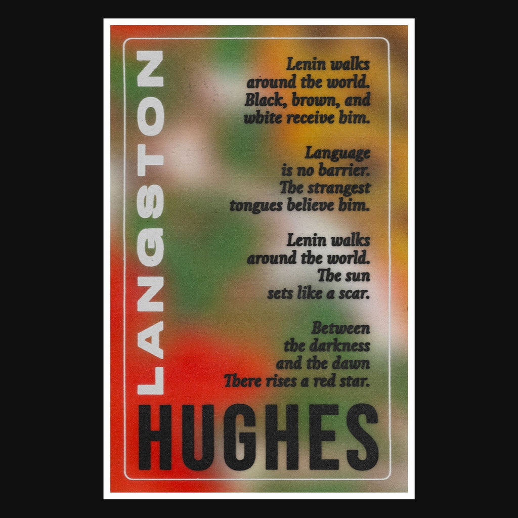 Langston Hughes QUOTE (11 x 17 Poster print)