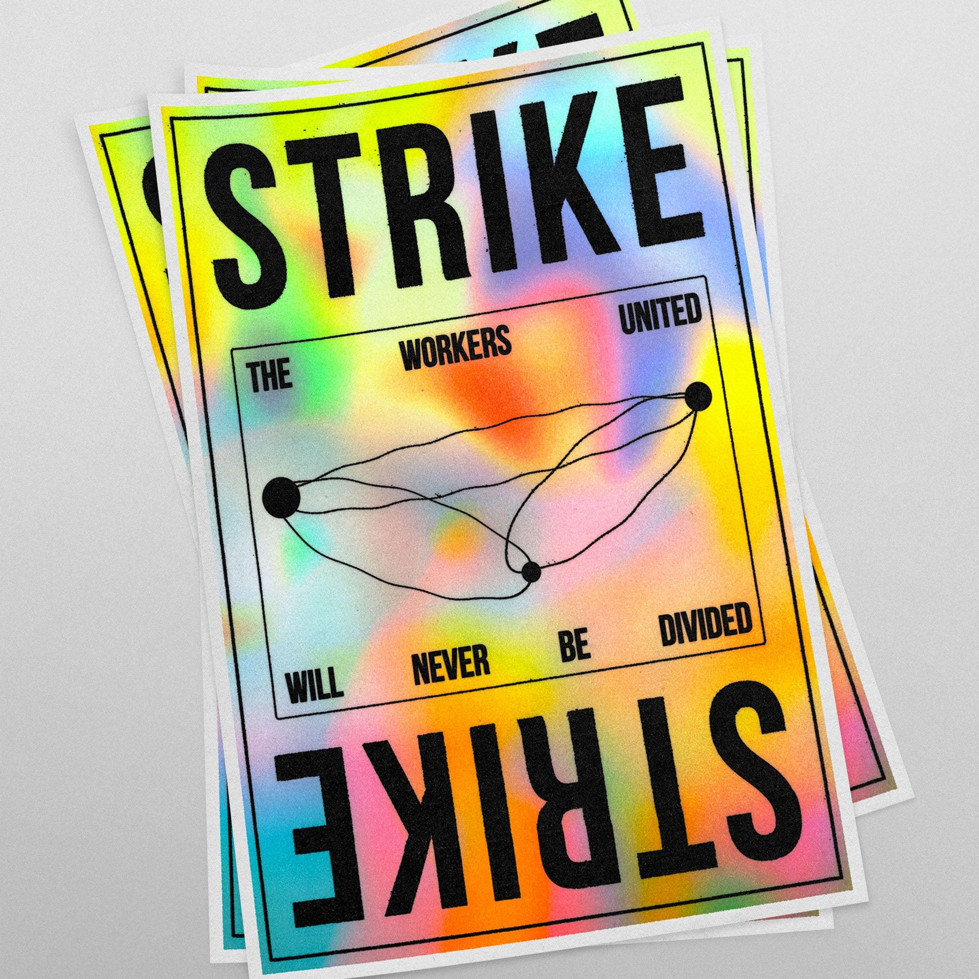 STRIKE (11 x 17 Poster print) - Color Collective Press