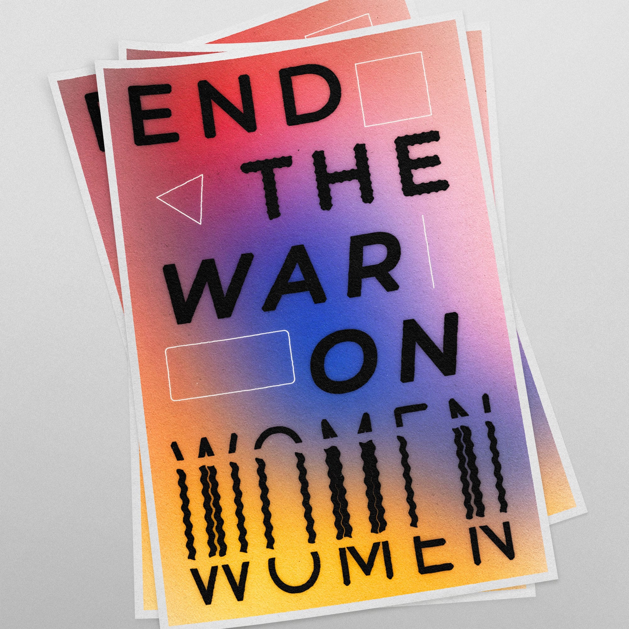 End the War on Women (11 x 17 Poster print)