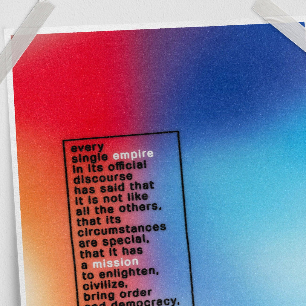 Edward Said quote (11 x 17 Poster print) - Color Collective Press