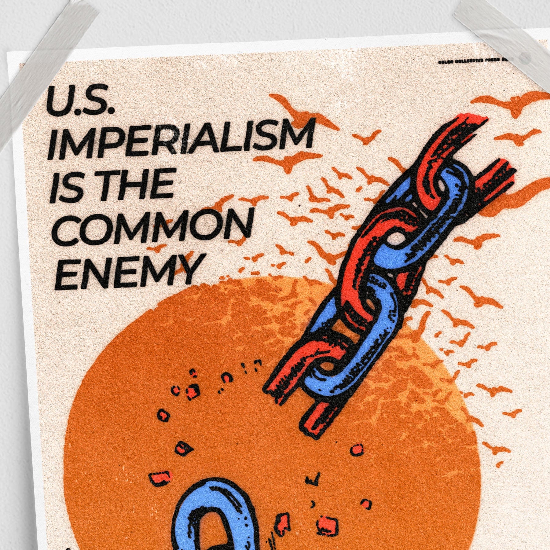 Imperialism: the Common Enemy (11 x 17 Poster print)